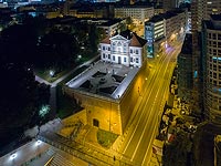 Zamek Ostrogskich w Warszawie - Zdjcie z lotu ptaka, fot. ZeroJeden IX 2018