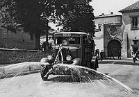 Zamek upny w Wieliczce - Zamek upny w Wieliczce na zdjciu z 1937 roku