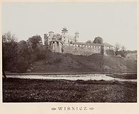 Zamek w Winiczu Nowym - Zamek w Winiczu na zdjciu Jzefa Zajczkowskiego z 1905 roku