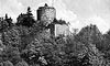 Zamek Wle - Zamek Wle na widokwce z pocztkw XX wieku