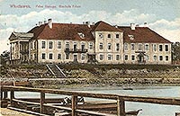 Zamek we Wocawku - Paac we Wocawku na pocztwce z 1913 roku