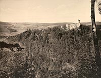 Zamek Grodno w Zagrzu lskim - Robert Weber, Schlesische Schlosser, 1909