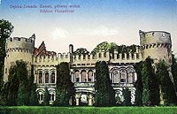 Zamek w Zawadzie - Zamek na widokwce z 1940 roku